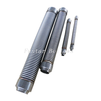 Full stainless steel 304 vibration absorber elimination in refrigeration system 