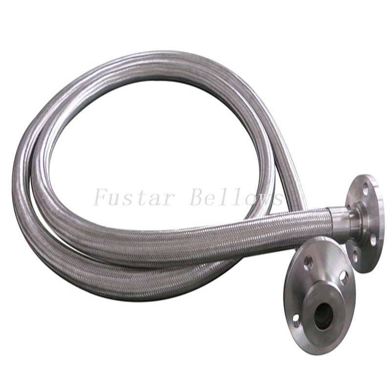 DN25-6000mm SS304 ANSI Flanged Flexible Metal Hose