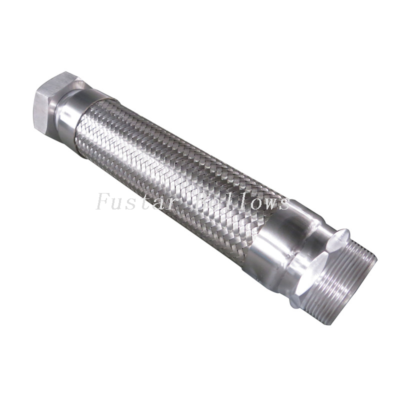Stainless steel American National Pipe Thread NPT female threaded nut flexible metal hose Buy